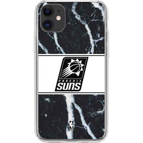 NBA Phoenix Suns Marble iPhone 11 Clear Case