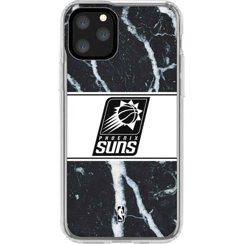 NBA Phoenix Suns Marble iPhone 11 Pro Clear Case