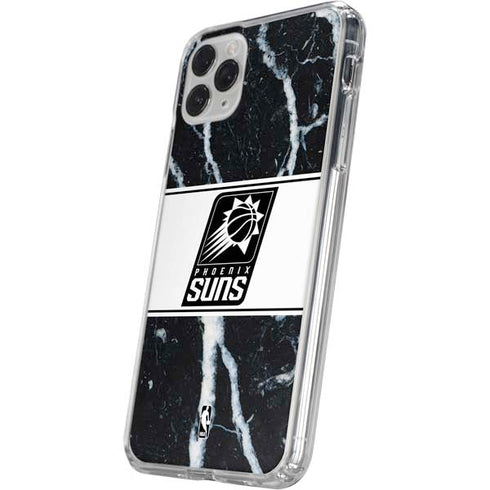 NBA Phoenix Suns Marble iPhone 11 Pro Clear Case
