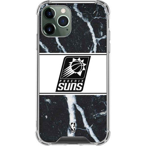 NBA Phoenix Suns Marble iPhone 11 Pro Max Clear Case