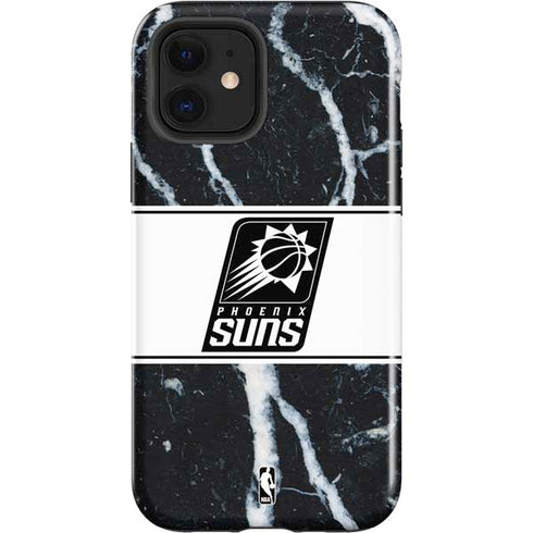 NBA Phoenix Suns Marble iPhone 12 Impact Case
