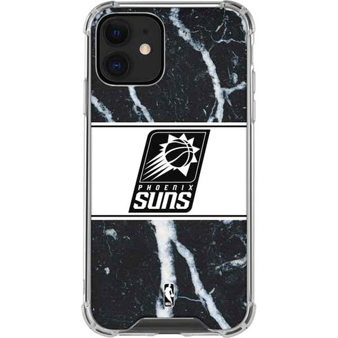 NBA Phoenix Suns Marble iPhone 12 Mini Clear Case