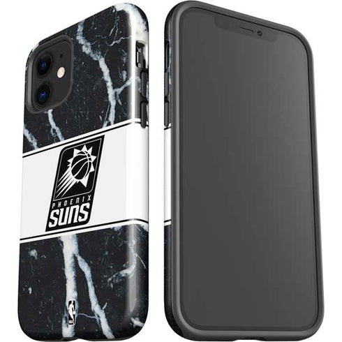 NBA Phoenix Suns Marble iPhone 12 Mini Impact Case