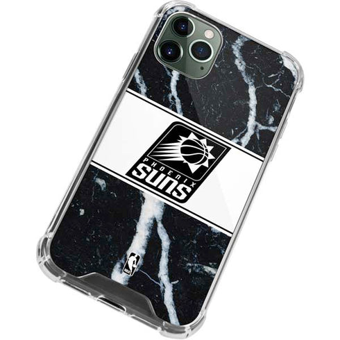 NBA Phoenix Suns Marble iPhone 12 Pro Clear Case