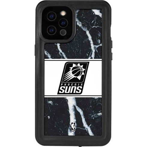 NBA Phoenix Suns Marble iPhone 12 Pro Max Waterproof Case
