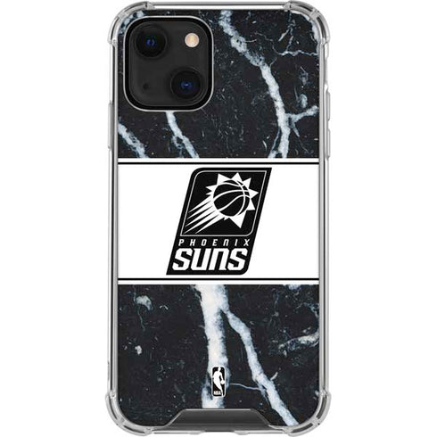 NBA Phoenix Suns Marble iPhone 13 Clear Case