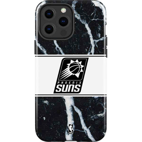 NBA Phoenix Suns Marble iPhone 13 Pro Max Impact Case