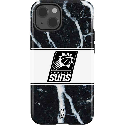 NBA Phoenix Suns Marble iPhone 15 Impact Case