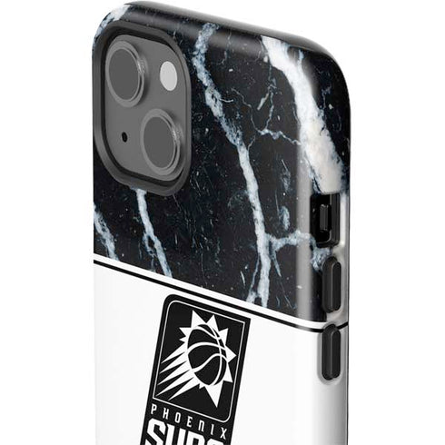 NBA Phoenix Suns Marble iPhone 15 Impact Case