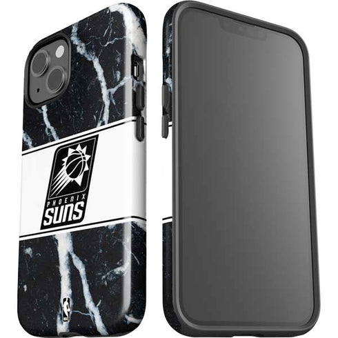 NBA Phoenix Suns Marble iPhone 15 Impact Case