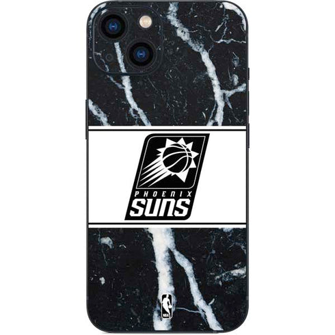 NBA Phoenix Suns Marble iPhone 15 Plus Skin
