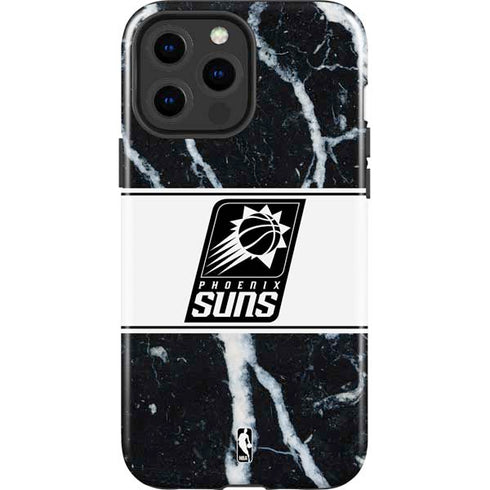 NBA Phoenix Suns Marble iPhone 15 Pro Max Impact Case