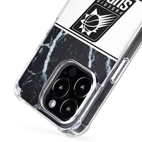 NBA Phoenix Suns Marble iPhone 15 Pro Max MagSafe Case