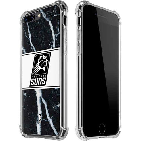 NBA Phoenix Suns Marble iPhone 7/8 Plus Clear Case