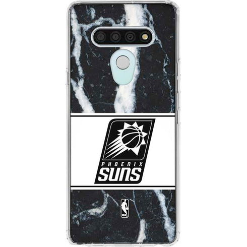 NBA Phoenix Suns Marble LG Stylo 6 Clear Case