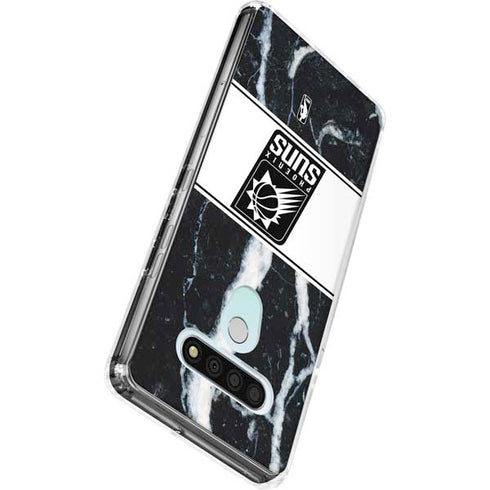 NBA Phoenix Suns Marble LG Stylo 6 Clear Case
