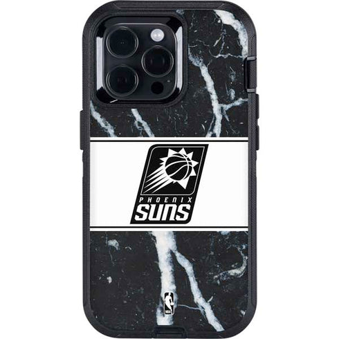 NBA Phoenix Suns Marble Otterbox Defender iPhone Skin