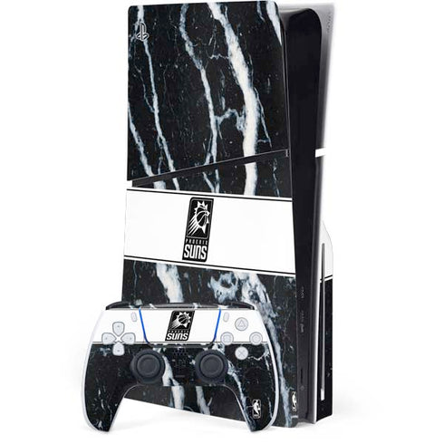 NBA Phoenix Suns Marble PS5 Slim Disk Bundle Skin