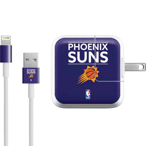 NBA Phoenix Suns Standard - Purple iPad Charger (10W USB) Skin