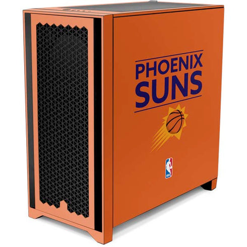 NBA Phoenix Suns Standard - Orange Corsair 4000D Tempered Glass Mid-Tower ATX Case Skin