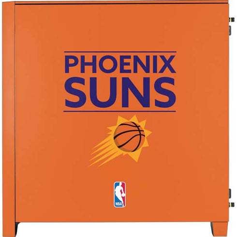 NBA Phoenix Suns Standard - Orange Corsair 4000D Tempered Glass Mid-Tower ATX Case Skin