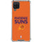 NBA Phoenix Suns Standard - Orange Galaxy A12 Clear Case