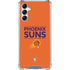 NBA Phoenix Suns Standard - Orange Galaxy A15 5G Clear Case