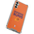 NBA Phoenix Suns Standard - Orange Galaxy A15 5G Clear Case