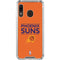 NBA Phoenix Suns Standard - Orange Galaxy A30 Clear Case