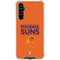 NBA Phoenix Suns Standard - Orange Galaxy A54 5G Clear Case