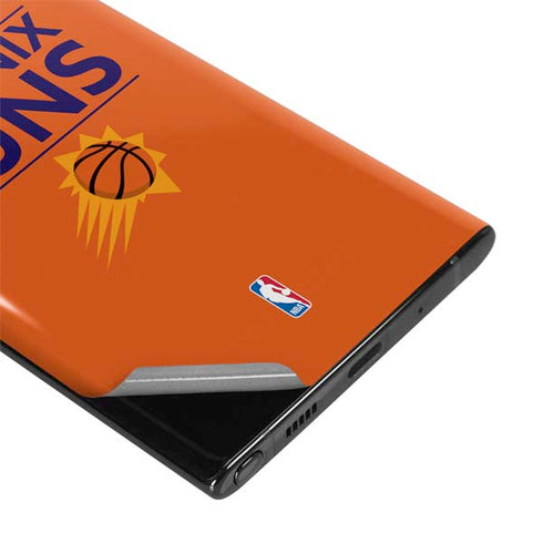 NBA Phoenix Suns Standard - Orange Galaxy Note 10 Plus Skin