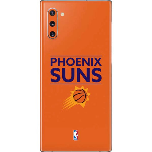 NBA Phoenix Suns Standard - Orange Galaxy Note 10 Skin