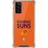 NBA Phoenix Suns Standard - Orange Galaxy Note20 5G Clear Case