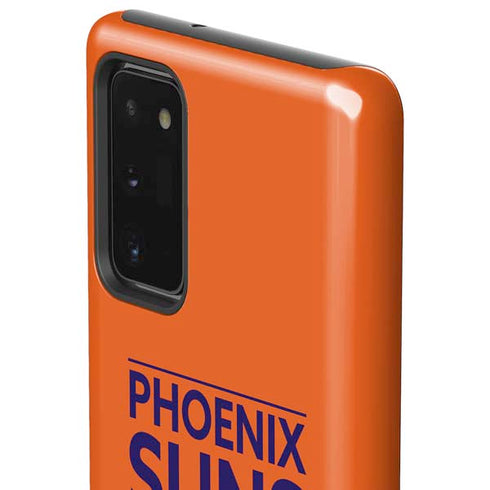 NBA Phoenix Suns Standard - Orange Galaxy Note20 5G Pro Case