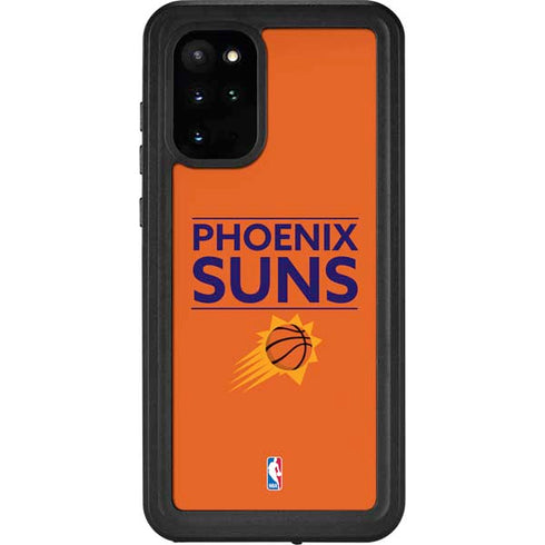 NBA Phoenix Suns Standard - Orange Galaxy S20 Plus Waterproof Case