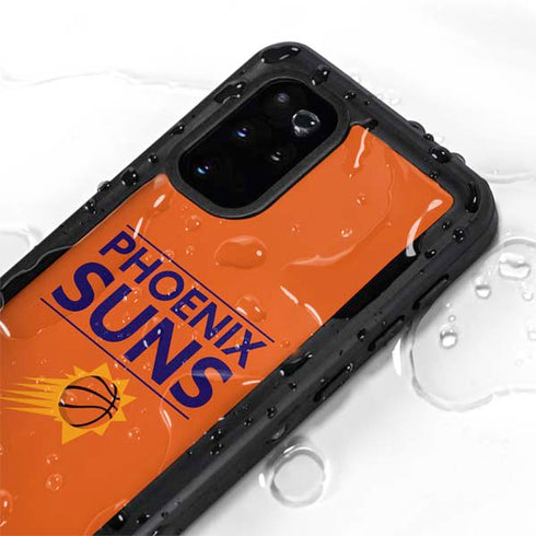 NBA Phoenix Suns Standard - Orange Galaxy S20 Plus Waterproof Case