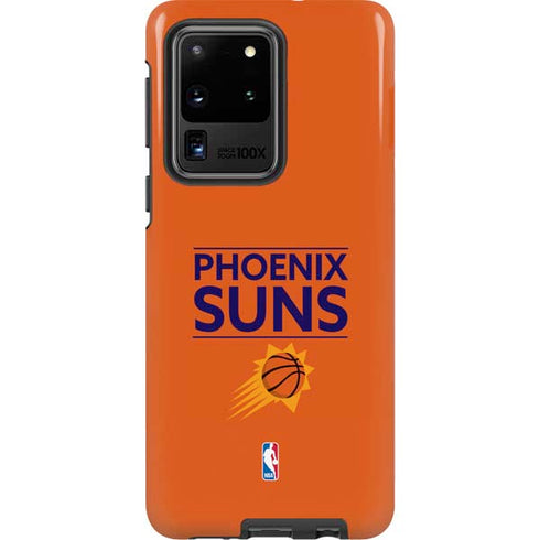 NBA Phoenix Suns Standard - Orange Galaxy S20 Ultra 5G Pro Case