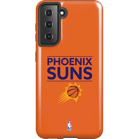 NBA Phoenix Suns Standard - Orange Galaxy S21 5G Pro Case