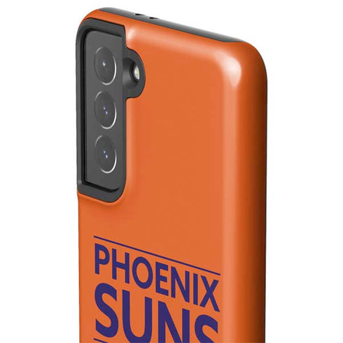 NBA Phoenix Suns Standard - Orange Galaxy S21 5G Pro Case