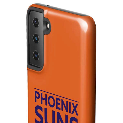 NBA Phoenix Suns Standard - Orange Galaxy S21 FE Pro Case