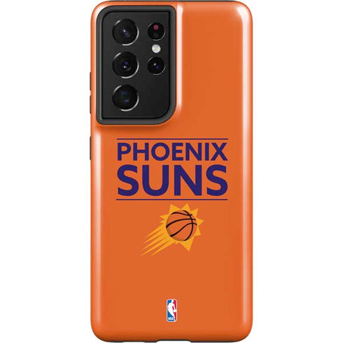 NBA Phoenix Suns Standard - Orange Galaxy S21 Ultra 5G Pro Case