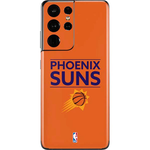 NBA Phoenix Suns Standard - Orange Galaxy S21 Ultra 5G Skin