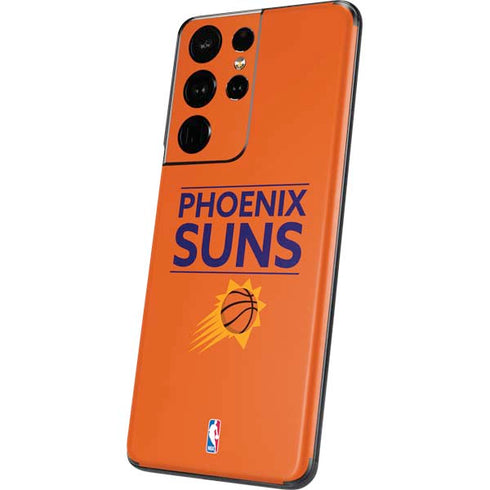 NBA Phoenix Suns Standard - Orange Galaxy S21 Ultra 5G Skin