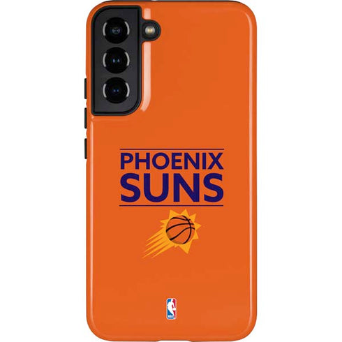 NBA Phoenix Suns Standard - Orange Galaxy S22 Plus Pro Case
