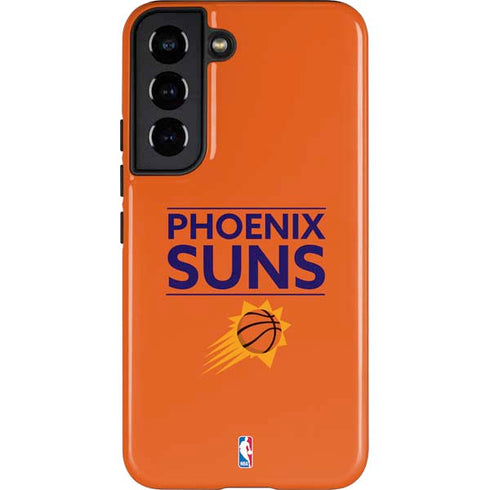 NBA Phoenix Suns Standard - Orange Galaxy S22 Pro Case