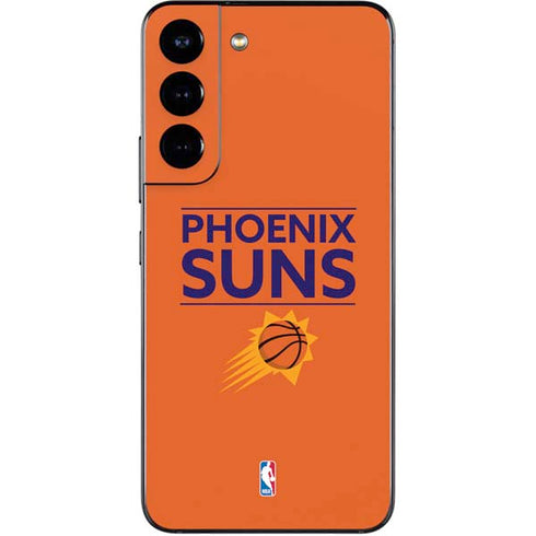 NBA Phoenix Suns Standard - Orange Galaxy S22 Skin