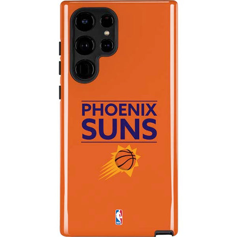 NBA Phoenix Suns Standard - Orange Galaxy S22 Ultra Pro Case