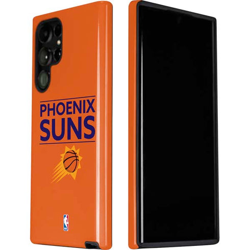 NBA Phoenix Suns Standard - Orange Galaxy S22 Ultra Pro Case