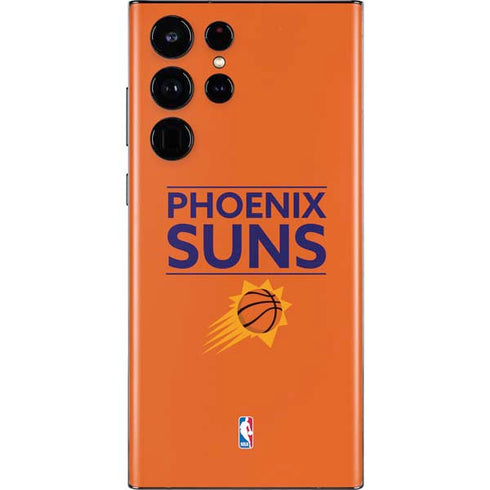 NBA Phoenix Suns Standard - Orange Galaxy S22 Ultra Skin