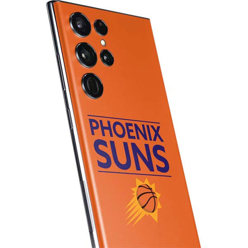 NBA Phoenix Suns Standard - Orange Galaxy S22 Ultra Skin